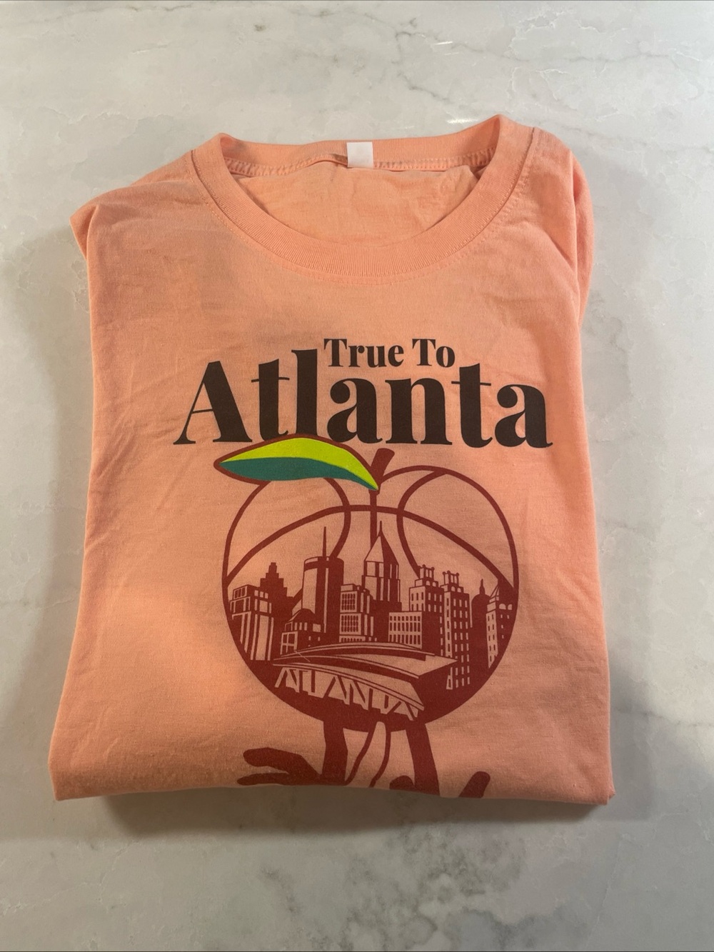 True to Atlanta Hawks unisex long sleeve t - shirt Graphic Tee | size XL